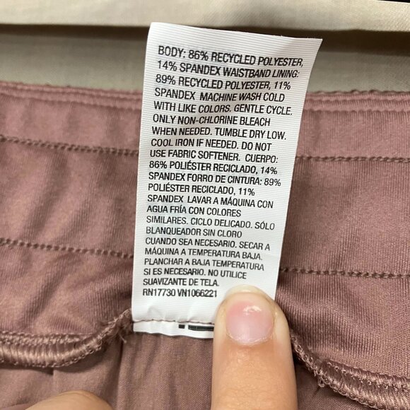 All In Motion Women's M Plum Purple Active Light High-Rise Woven Taper Pants - Picture 7 of 15